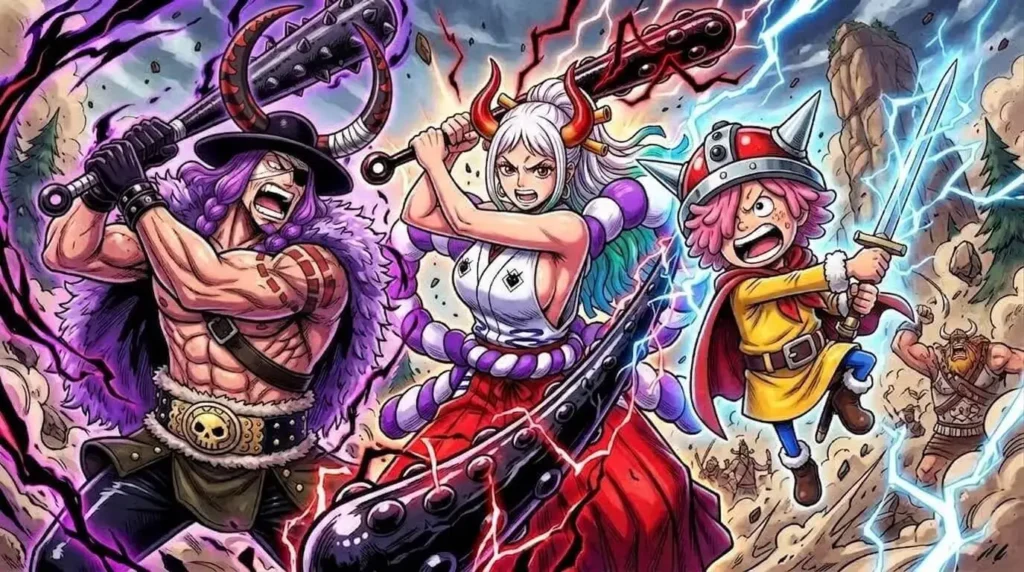 Personagens de Elbaf e Wano disputando vagas dos 13 membros One Piece - Blog RadarPratico