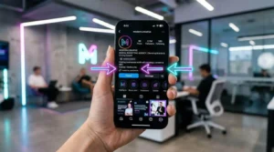 Tela de celular mostrando as etapas fáceis para criar instagram profissional - Blog RadarPratico