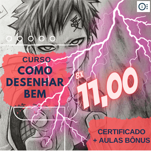 curso desenhar bem animes e mangas